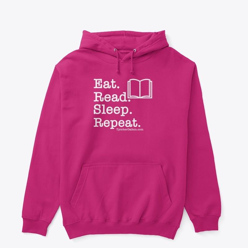 Eat. Read. Sleep. Repeat. (White)