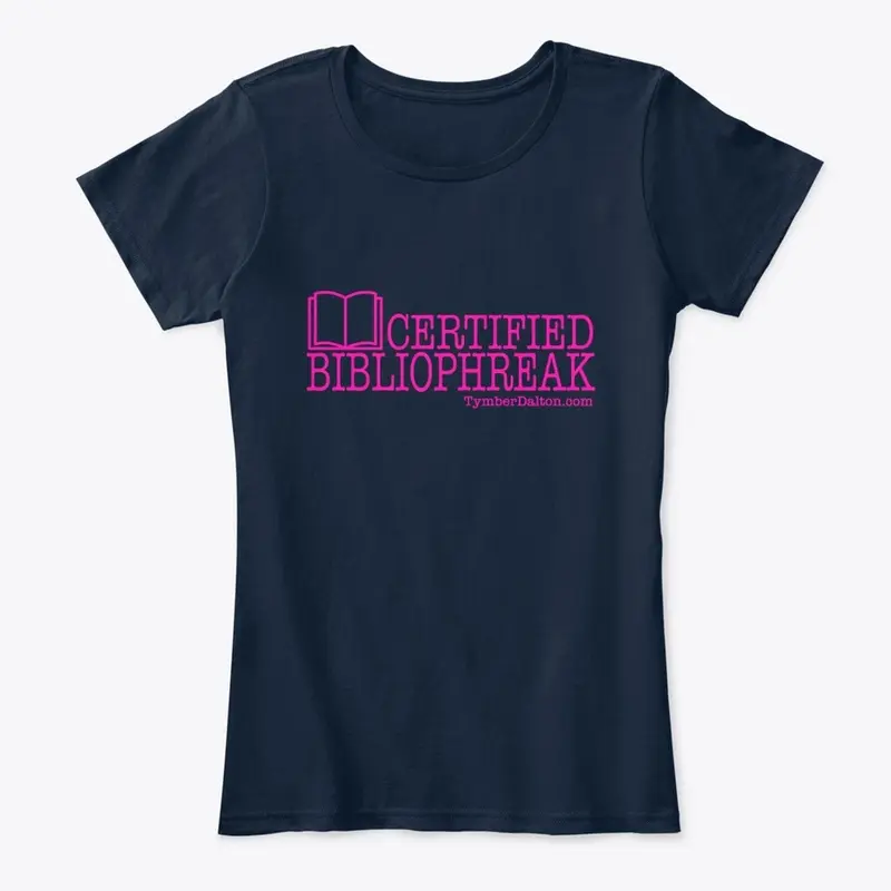 Certified Bibliophreak (Pink)