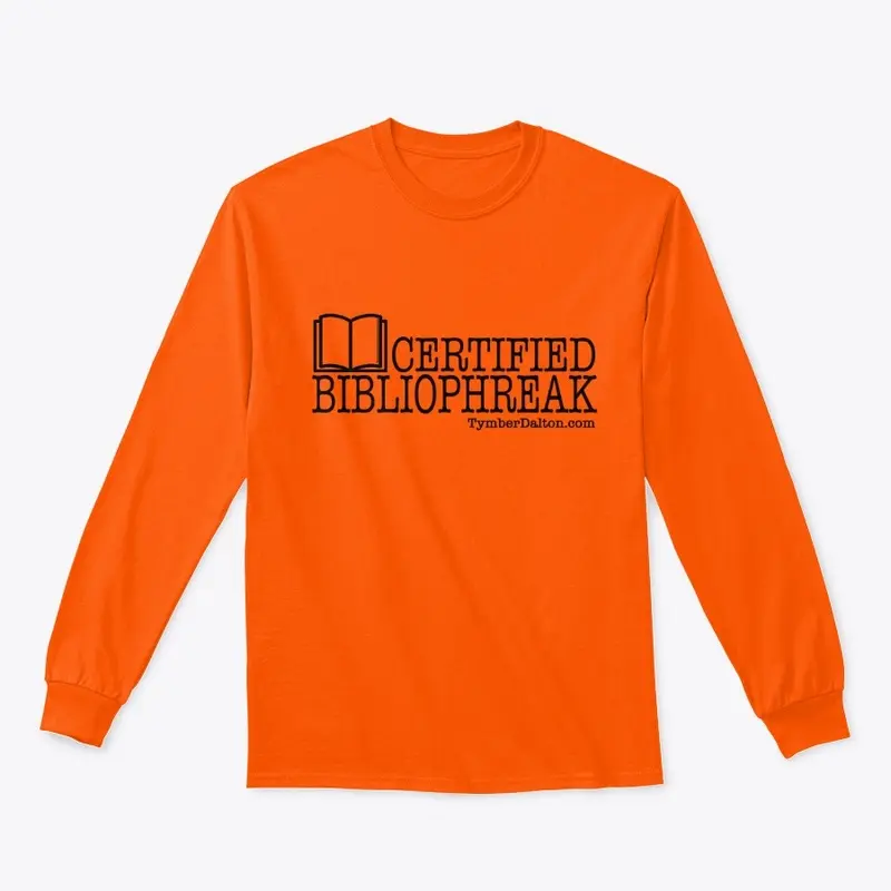 Certified Bibliophreak (Black)