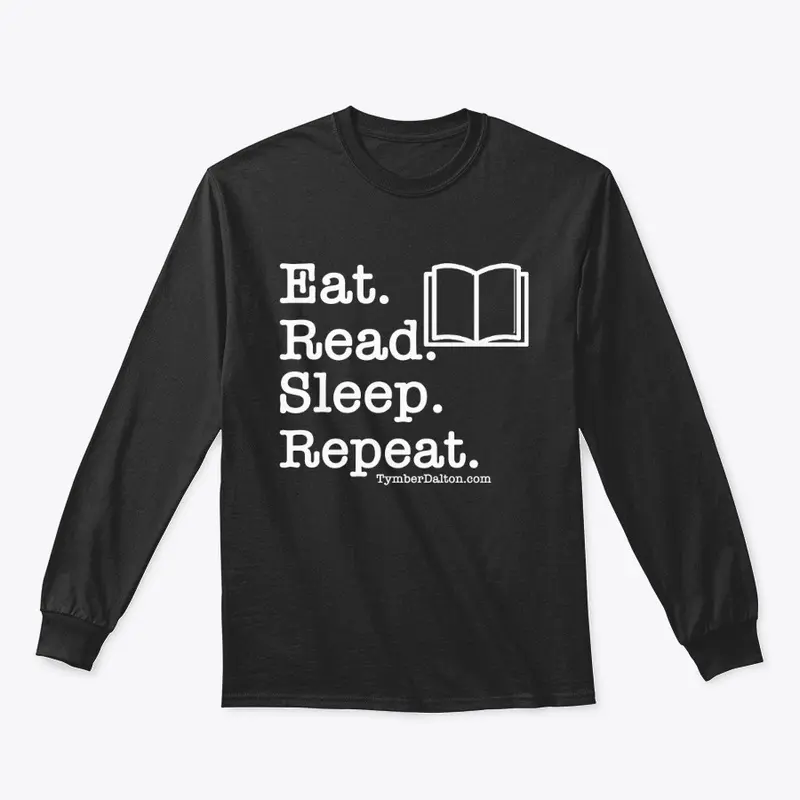 Eat. Read. Sleep. Repeat. (White)