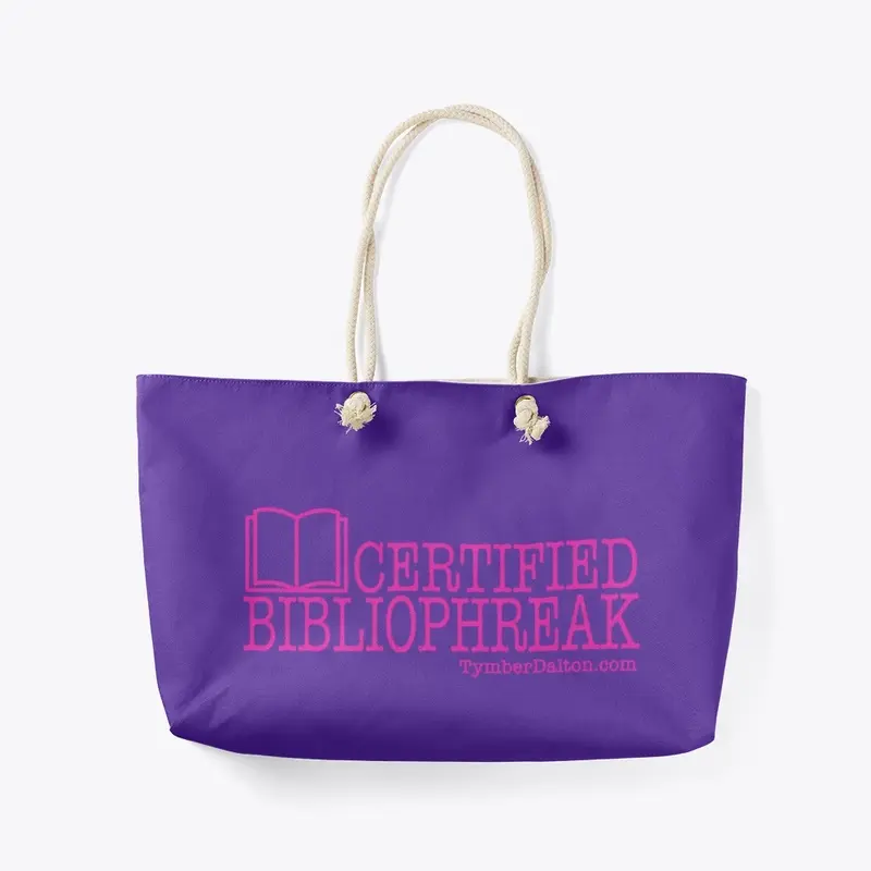 Certified Bibliophreak (Pink)